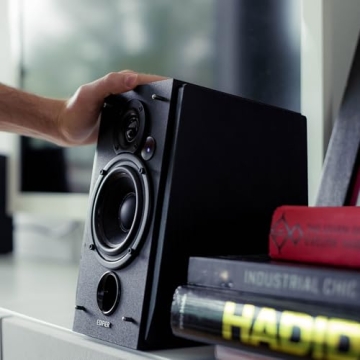 Edifier R1850DB Active Bookshelf Speakers with Bluetooth and Optical Input