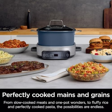 8-in-1 Ninja Foodi Cooker Pro - Family Size & Fast Cooking