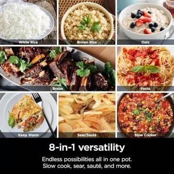 8-in-1 Ninja Foodi Cooker Pro - Family Size & Fast Cooking