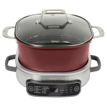 8-in-1 Ninja Foodi Cooker Pro - Family Size & Fast Cooking