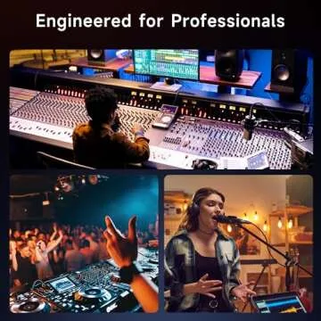 Pro-Grade Balanced XLR Splitter Cable for Microphones