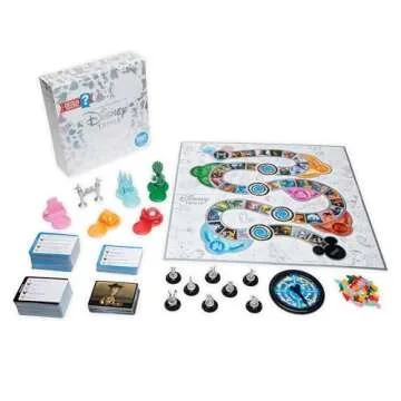 PlayMonster The Magical World of Disney Trivia Games – Board Games for Family Night, Family Games,...