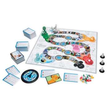 PlayMonster The Magical World of Disney Trivia Games – Board Games for Family Night, Family Games, Multi-Player Board Game, Family Board Game, Travel Games, Disney Game, Ages 6+
