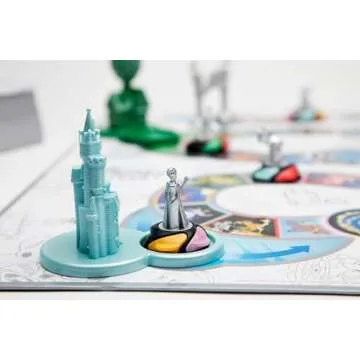 PlayMonster The Magical World of Disney Trivia Games – Board Games for Family Night, Family Games, Multi-Player Board Game, Family Board Game, Travel Games, Disney Game, Ages 6+