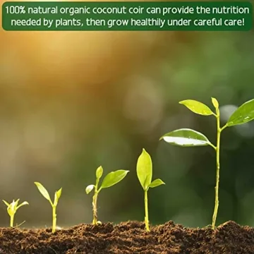 ZeeDix Premium Coco Coir Brick for Organic Gardening