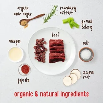 Full Moon Human Grade Dog Treats, Essential Beef Bites