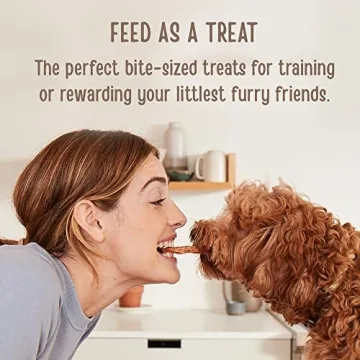 Full Moon Human Grade Dog Treats, Essential Beef Bites