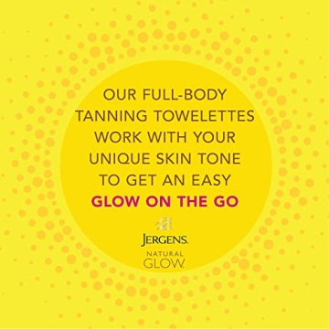 Jergens Instant Sunless Tanning Towelettes for All Skin Types