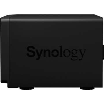 Synology DiskStatoin DS1621+ NAS Server for Business with Ryzen 2.2GHz CPU, 32GB Memory, 120TB HDD Storage, 2 x 1GbE LAN Ports, DSM Operating System