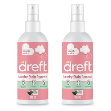 Dreft Stain Remover for Baby Clothes - Travel Size, Pack of 2