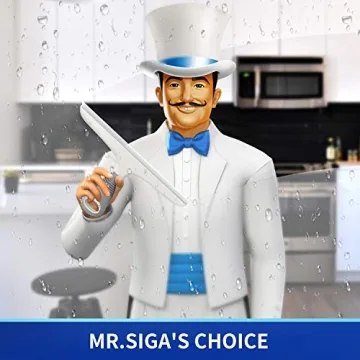MR.SIGA Multi-Purpose Squeegee for Glass & Shower Cleaning