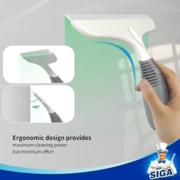 MR.SIGA Multi-Purpose Squeegee for Glass & Shower Cleaning