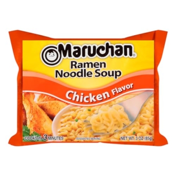 Instant Chicken Ramen Noodles - 24 Count Pack