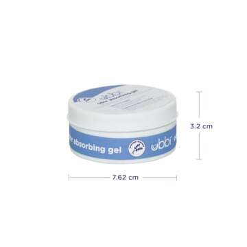 Ubbi Lavender Scented Absorbing Gel Value Pack - 3 Count Diaper Pail Odor Control for Baby Nursery