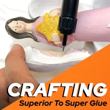 Bondic LED UV Glue Kit, Super Glue, Liquid Plastic Welder, Cures Quickly, Adhesive Repair for Home, Garage, Outdoors (LED Light & Liquid Cartridge in a Tin Case)