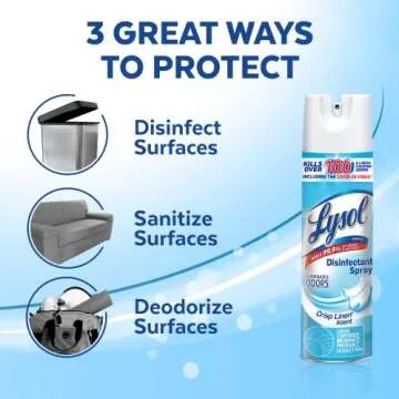 Lysol Laundry & Disinfectant Spray Bundle - Antibacterial Freshness