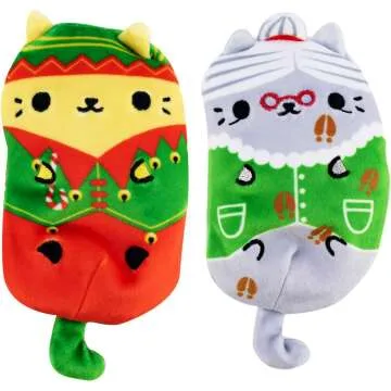 Holiday Mystery Cats vs Pickles Plushies - 12 Pack