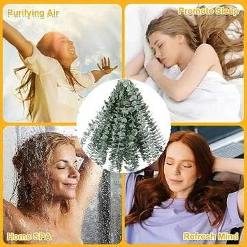 12 PCS Dried Eucalyptus Bundle for Refreshing Showers