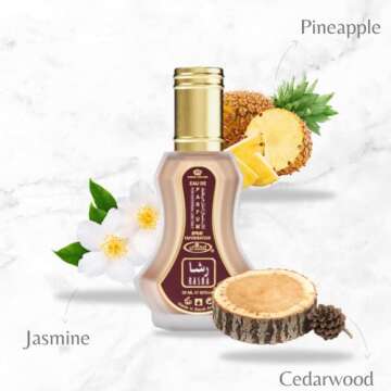 Al Rehab Perfumes Rasha Eau de Parfum Spray for Women, 1.18 Ounce