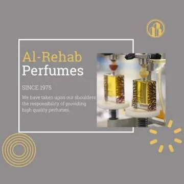 Al Rehab Perfumes Rasha Eau de Parfum Spray for Women, 1.18 Ounce
