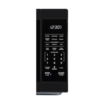 Sharp 1.1-Cu. Ft. Quiet Countertop Microwave Oven Black