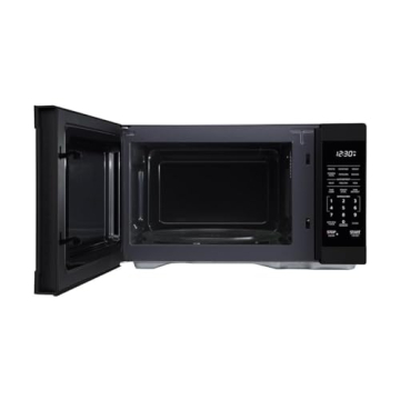 Sharp 1.1-Cu. Ft. Quiet Countertop Microwave Oven Black