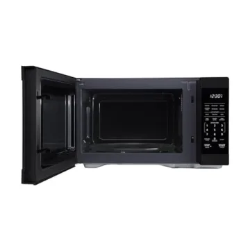 Sharp 1.1-Cu. Ft. Quiet Countertop Microwave Oven Black
