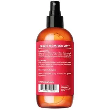 Eve Hansen Organic Rose Water Spray for Face | Huge 8 oz Moroccan Rosewater Face Toner and Makeup Se...