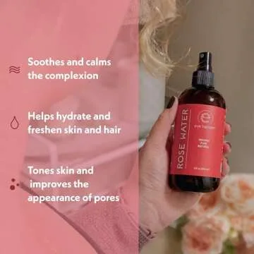 Eve Hansen Organic Rose Water Spray for Glowing Skin
