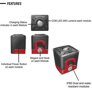 Power Probe TEK Modular Work Light - Versatile and Bright