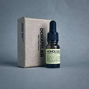 Doratelier Honolulu Diffuser Oil, Sweet Tropical Scent, Grapefruit, Bergamot, Tangerine, Musk Essential Oils Blend for All Ultrasonic Diffuser Scent Projects(10mL/.33 FL oz)…