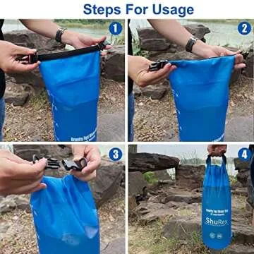 Shurex 1.5 Gal Gravity Water Bag - Sawyer Compatible