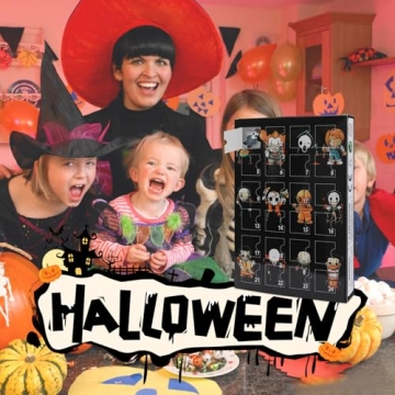 Halloween Advent Calendar 2024 with Collectible Figures