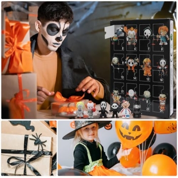 Halloween Advent Calendar 2024 with Collectible Figures