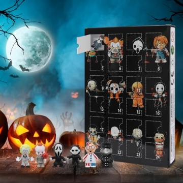 Halloween Advent Calendar 2024 with Collectible Figures