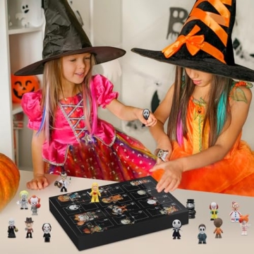 Halloween Advent Calendar 2024 with Collectible Figures