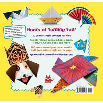 Origami for Kids: 20 Projects to Make Plus 100 Papers to Fold