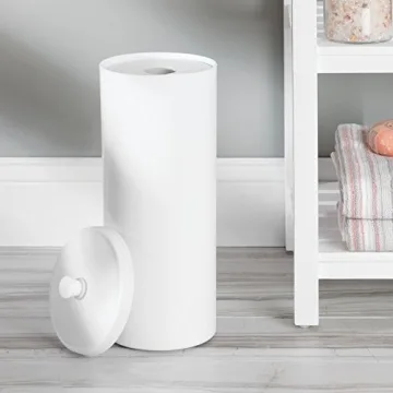 iDesign Toilet Paper Holder - Modern & Compact Storage Solution