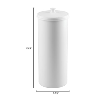 iDesign Toilet Paper Holder - Modern & Compact Storage Solution