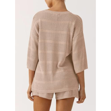 Chic PRETTYGARDEN Summer 2 Piece Coverup Set