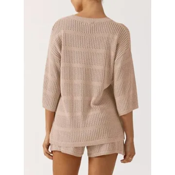 Chic PRETTYGARDEN Summer 2 Piece Coverup Set