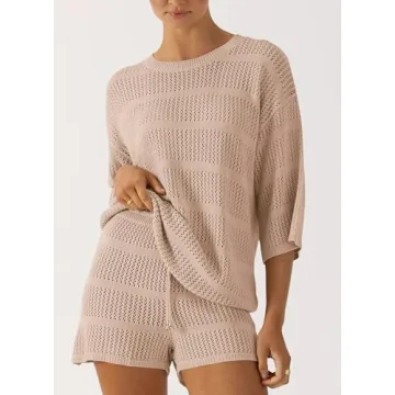 Chic PRETTYGARDEN Summer 2 Piece Coverup Set