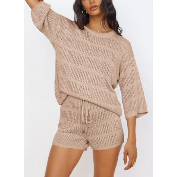 Chic PRETTYGARDEN Summer 2 Piece Coverup Set