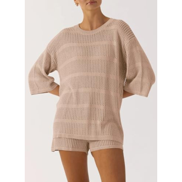 Chic PRETTYGARDEN Summer 2 Piece Coverup Set