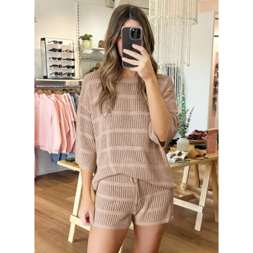 Chic PRETTYGARDEN Summer 2 Piece Coverup Set