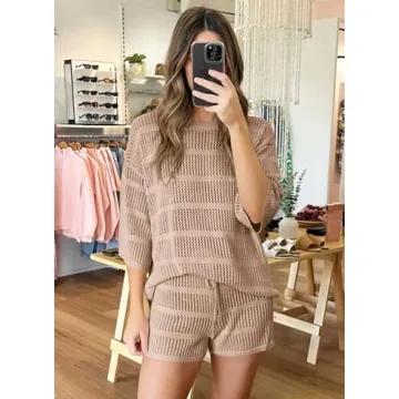 Chic PRETTYGARDEN Summer 2 Piece Coverup Set