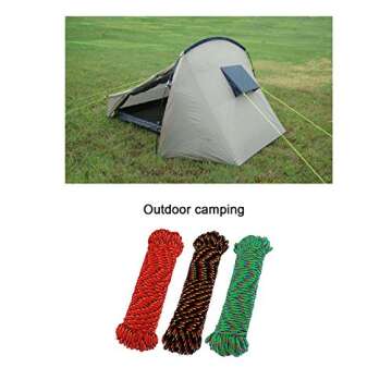 Durable Diamond Braid Nylon Rope, 3/16" by 100ft