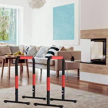 Royal Fitness Dip Bar Station for Versatile Home Workouts