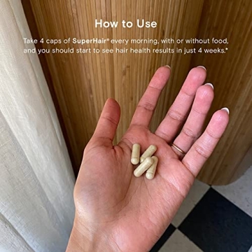 Moon Juice SuperHair Vitamins for Hair Growth & Strength