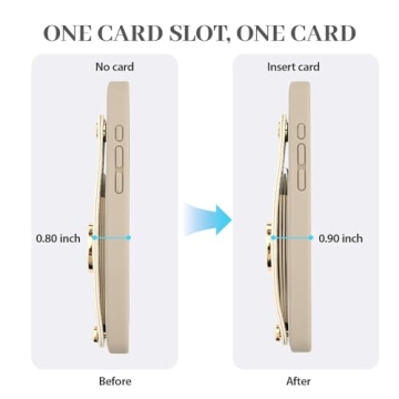 Stylish LAMEEKU Leather Wallet Case for iPhone 15 Plus